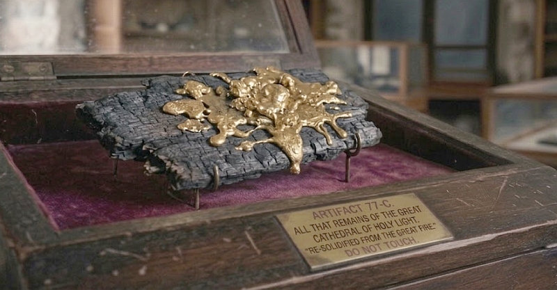 Board With Gold
